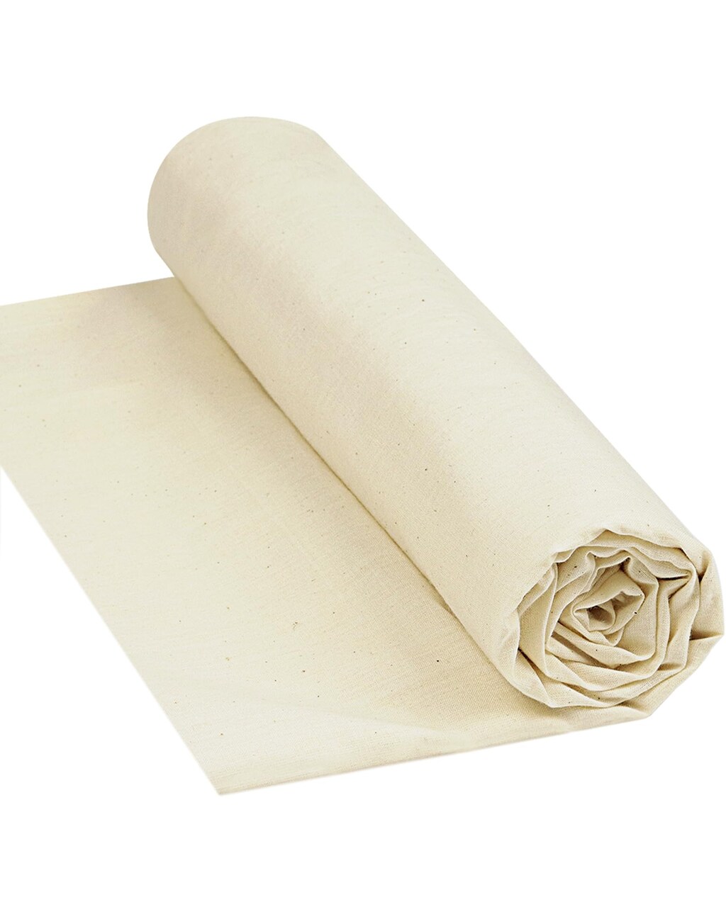 Light Weight 100% Cotton Muslin Fabric: 63 inch x 2,5,10 Yards Unbleached Muslin Linen Fabric Material for Sewing Material Apparel Cloth